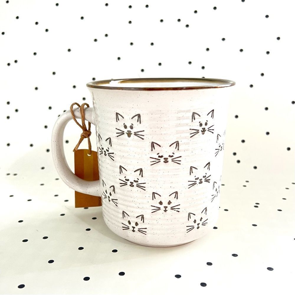 🐱 ENVOGUE 🐱 HOME big huge cat lover mug NEW - Picture 6 of 8